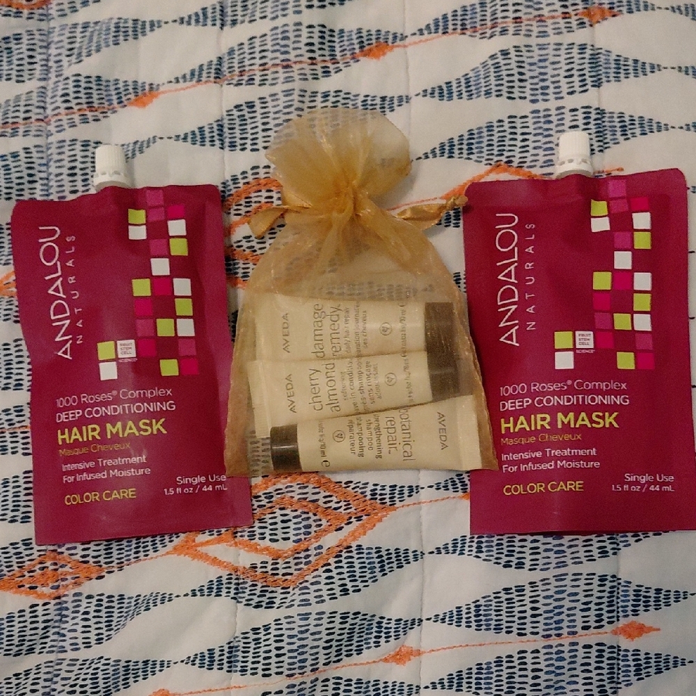 Andalou Naturals Hair Mask Set
